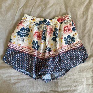 Abercrombie and Fitch Floral Boho Flowy Shorts